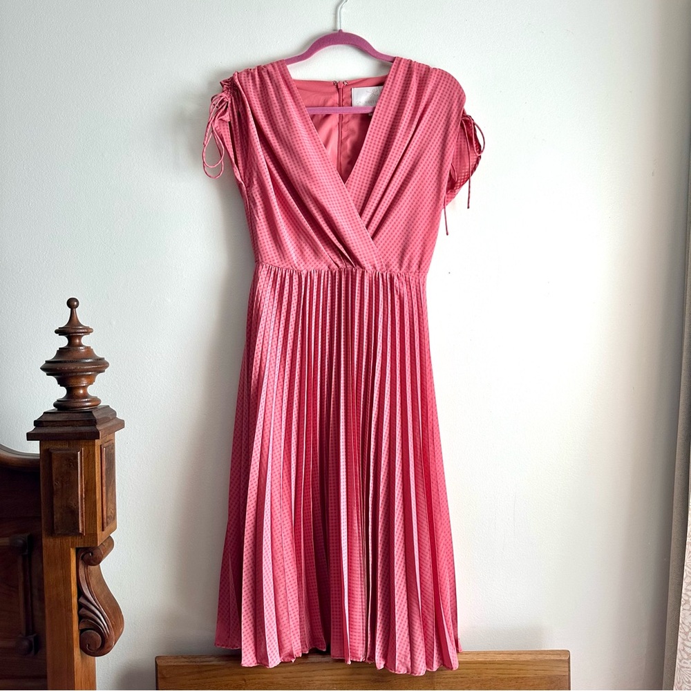 Gal Meets Glam Pink Midi Dress